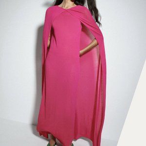 ZARA Fuchsia Limited Edition PINK SMALL DRESS